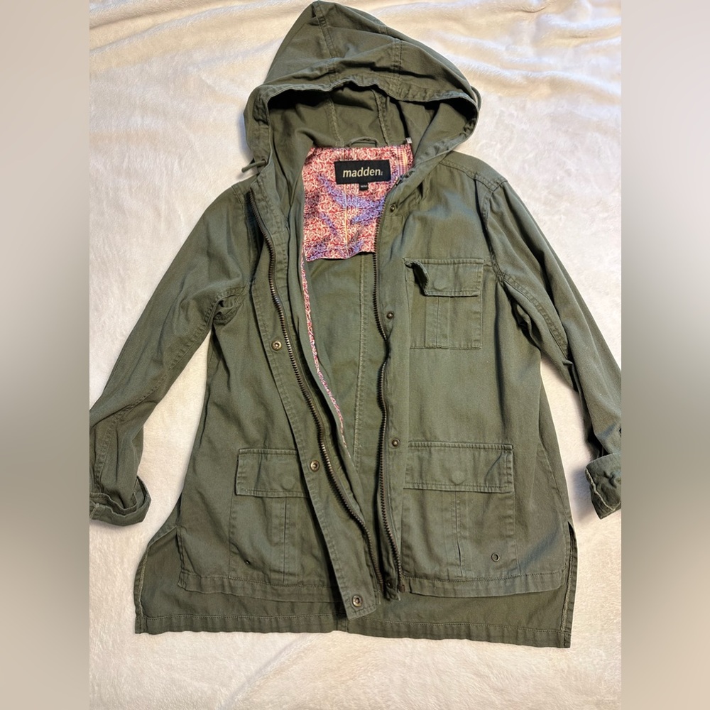 Madden Girl Green Jacket